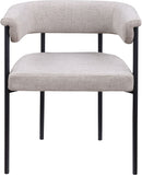 Malin - Linen Dining Chair (Set of 2) - Taupe