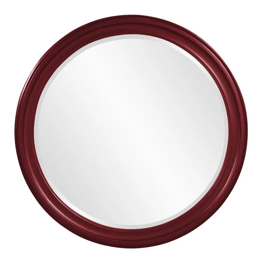 George Mirror - Glossy Burgundy
