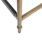 Transitional Upholstered Dining Counter Stool, Blue