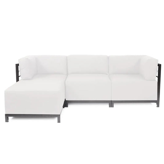 Axis 4pc Sectional Seascape Natural Titanium Frame