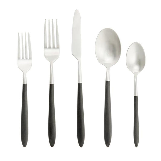 Velo Black Brushed 20pc Flatware Set