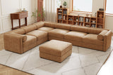 HARMONY 142" 6-Seater Sectional Sofa with Arm