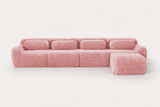 MELLOW 149" 4-Seater Sofa with 1 Ottoman