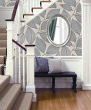 Queen Ann Mirror - Glossy Nickel