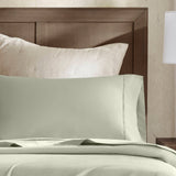 Hotel-Quality Egyptian Cotton Sateen Sheets, Sage