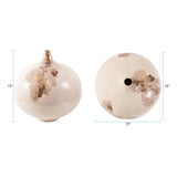 Petrini Tuscan Small Round Iron Vase