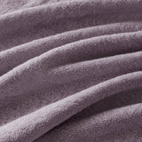 800 Gsm Ultra-Soft Cotton Absorbent Towel Set, Light Purple