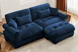 CLOUDIES 94" Loveseat with 1 Ottoman
