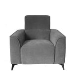 Low Track Arm Adjustable Power Recliner Chair, Dark Grey