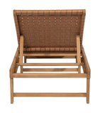 Breath Chaise Lounge Brown