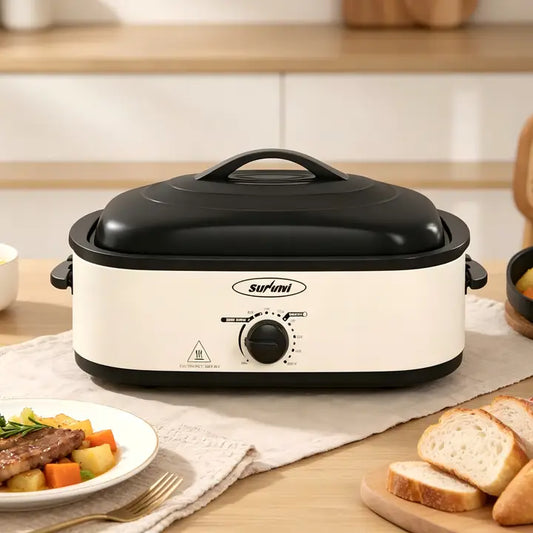 Wholesale 14-Quart Electric Roaster Oven with Self-Basting Lid