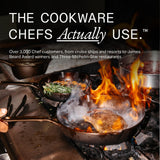 MADE IN Seasoned Cast Iron Skillet