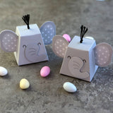 Elephant Favor Box (Set of 12)