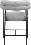 Blake - Counter Stool With Black Base (Set of 2)