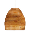 Beehive 7-Light Linear Multi-Drop Pendant