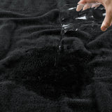 Antibacterial Spa-Like 8-Piece Bathroom Towel Set, Black