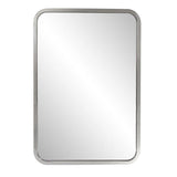 Simone Rectangular Stainless Steel Mirror