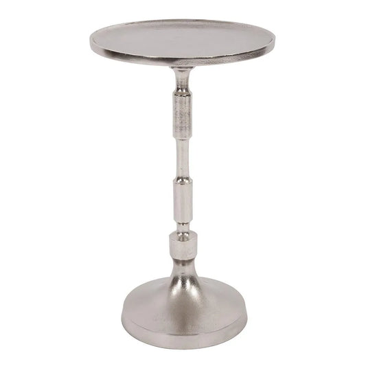 Candlestick Nickel Martini Table