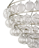 Stratosphere Silver Chandelier