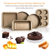 5-Piece Nonstick Carbon Steel Baking Pan Set