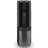 Plum Chef Portable Espresso Machine, 20Bar Pump Pressure Wireless Travel Coffee Maker with Self-Heating, 7500mAh Battery, 2 in 1 for Ground Coffee and Nespresso Compatible Capsules, for Camping Car Home Office, Black