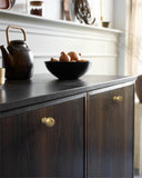 DESIGN3307 Modern Ball Knobs - Heavy-Duty Dresser & Cabinet Hardware | 0.86inch, Champagne Bronze