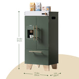 ROBUD Wooden Toy Refrigerator - Vintage Green