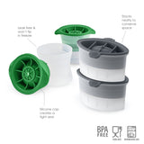 Golf and Football Ice Molds - Set of 4