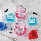 Heart and Diamond Ice Molds - Set of 4