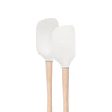 Flex-Core® Mini Spatula + Spoonula with Wood Handle