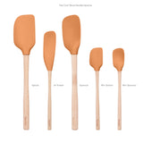Flex-Core® Silicone and Wood Spatulas - Set of 5