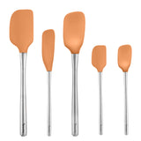 Flex-Core® Silicone and Stainless Steel Spatulas - Set of 5