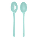 Flex-Core® Silicone Slotted Deep Spoon + Solid Deep Spoon