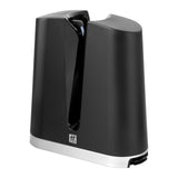 ZWILLING V-Edge Professional Knife Sharpener, for both Western and Japanese Blades, Black
