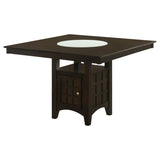 Gabriel 5-Piece Upholstered-Back Counter Height Dining Set Cappuccino