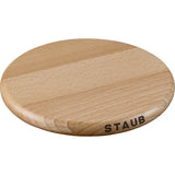 STAUB Round Magnetic Wood Trivet