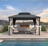The Privacy Curtain for Hardtop Gazebo