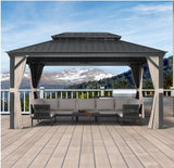 The Privacy Curtain for Hardtop Gazebo