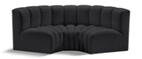 Arc Vegan Leather Modular Sofa – Elevate Your Space with Timeless Sophistication and Versatile Design!