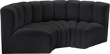 Arc Vegan Leather Modular Sofa – Elevate Your Space with Timeless Sophistication and Versatile Design!