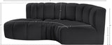 Arc Vegan Leather Modular Sofa - Luxurious, Versatile Design Perfect for Chic Living Spaces and More