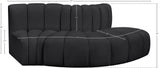 Arc Vegan Leather Modular Sofa - Elevate Your Space with Luxurious Comfort and Stylish Versatility