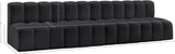 Arc Vegan Leather Modular Sofa: Elevate Your Space with Timeless Sophistication and Versatile Design