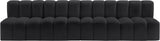 Arc Vegan Leather Modular Sofa: Elevate Your Space with Timeless Sophistication and Versatile Design