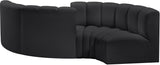 Arc Vegan Leather Modular Sofa - Elevate Your Space with Timeless Sophistication and Versatile Design