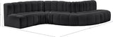 Arc Vegan Leather Modular Sofa – Elevate Your Space with Timeless Sophistication and Versatile Style