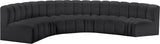 Arc Vegan Leather Modular Sofa - Elevate Your Space with Timeless Luxury and Versatile Design Options