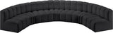 Arc Vegan Leather Modular Sofa – Elevate Your Space with Timeless Elegance and Versatile Design