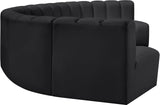 Arc Vegan Leather Modular Sofa – Elevate Your Space with Timeless Elegance and Versatile Design
