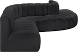 Arc Vegan Leather Modular Sofa - Elevate Your Space with Timeless Luxury and Versatile Comfort Today!